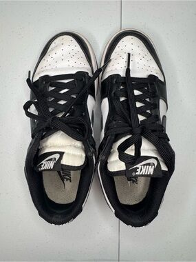 Nike Black and White Low-Top Sneakers Panda Dunks